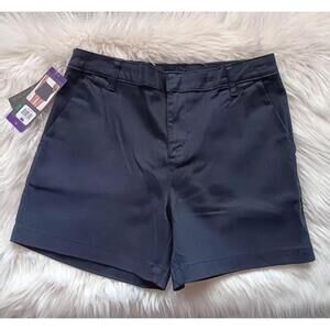 NWT Banana Republic Women's Chino Shorts Black Size 14 AA6